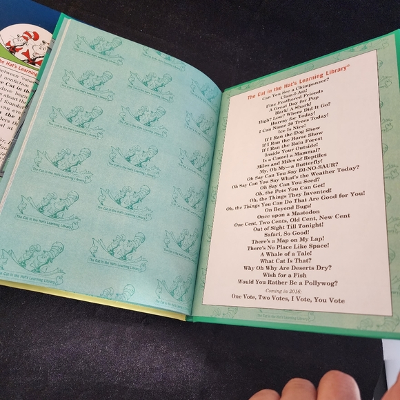 Set of 3 Dr. Seuss Children's Books The Cat in the Hat's Learning Library - Picture 10 of 12